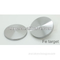 Pure Fe sputtering deposition High purity Fe target